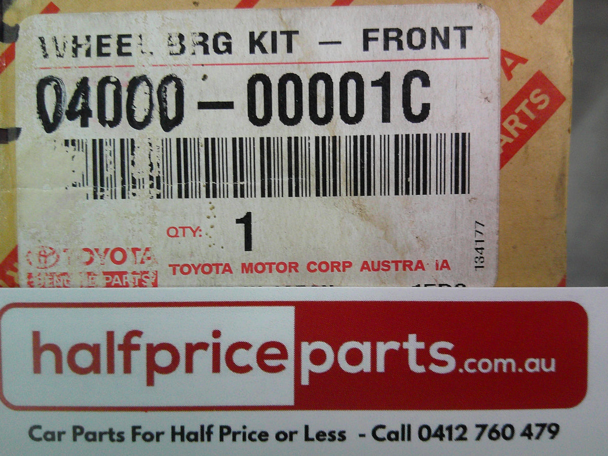 Toyota Landcruiser/Hilux 4X4 Models Genuine Front Wheel Bearing Kit New Part