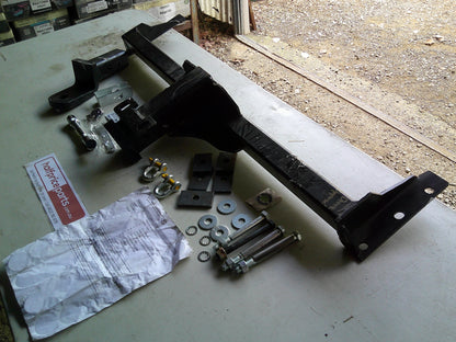 BTA Boronia Heavy Duty Tow Bar And Bolt Kit Tongue With Locking Pin 2 Keys Suits GWM Cannon SXR Models New Part