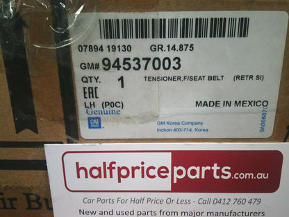 Holden CG Captiva Genuine Front Left Seat Belt Tensioner New Part