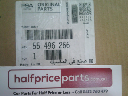 Holden Astra-K Genuine Throttle Body Valve New Part