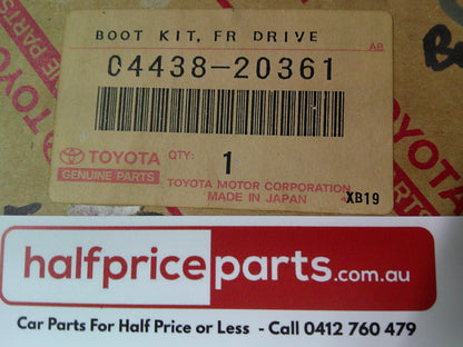 Toyota Camry/Celica Genuine Front Right Inner Boot Kit New Part