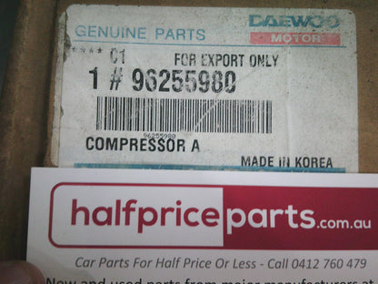 Daewoo Larnos Genuine A/C Compressor - New Part