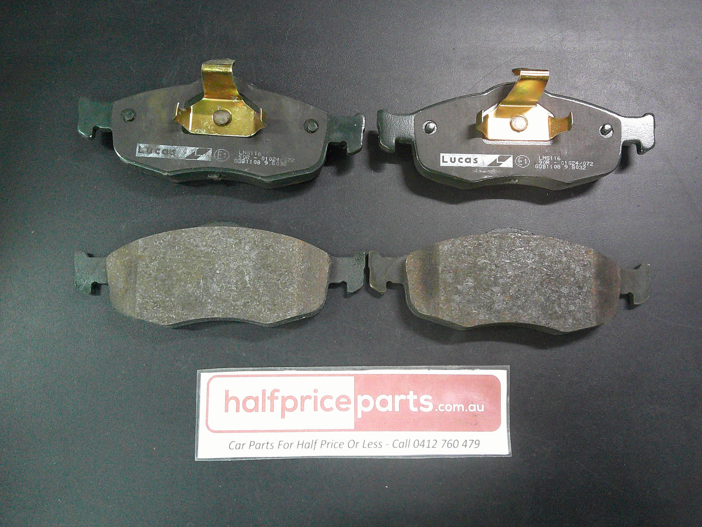 TWR Front Brake Pad Set Suits Ford Cougar/Mondeo New Part
