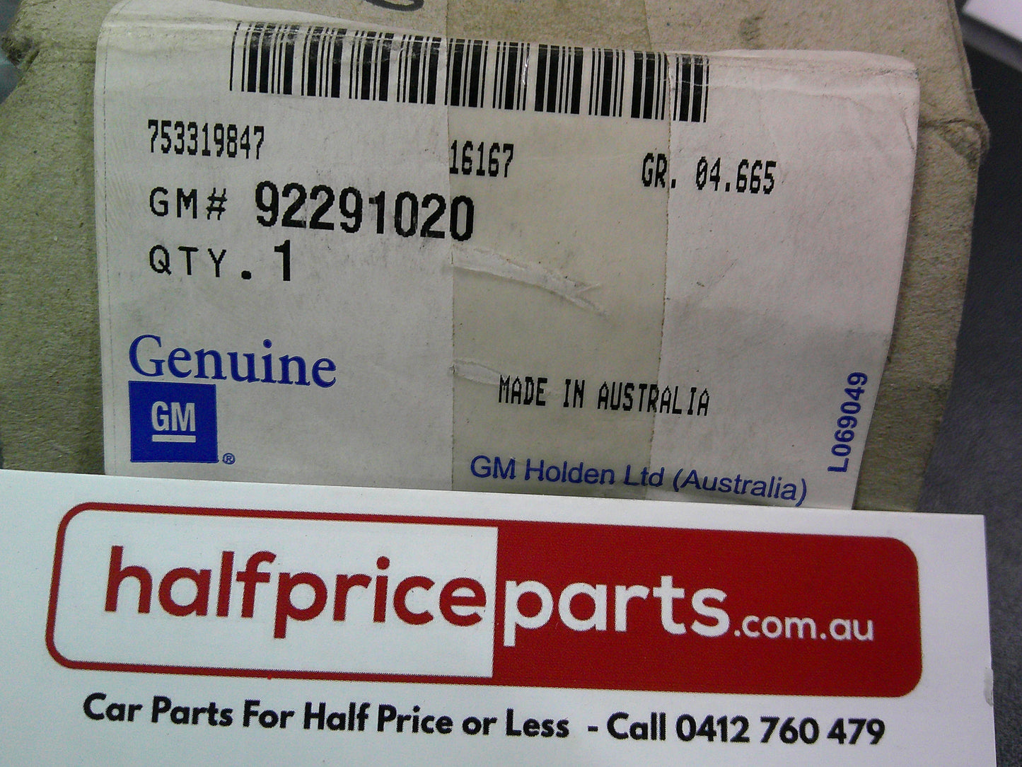 Holden WN Caprice Genuine Front Brake Calliper Guide Pin Seal Kit New Part
