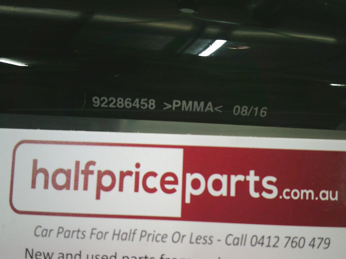 Holden TJ Trax Genuine Tinted Bonnet Protector Replacement Only New Part