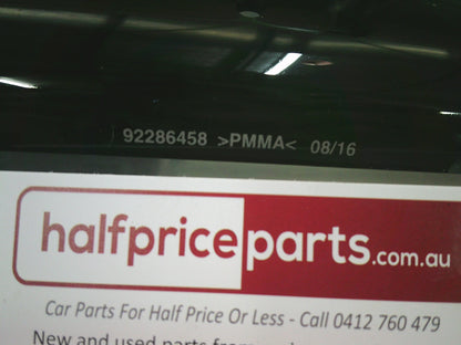 Holden TJ Trax Genuine Tinted Bonnet Protector Replacement Only New Part