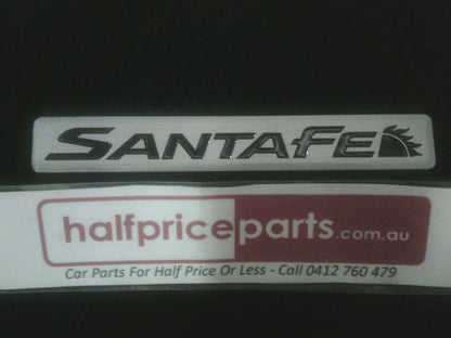 Hyundai Santa Fe Hybird Genuine Tailored Black Carpet Floor Mats New Part.