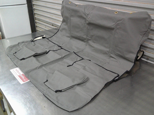 Tuffnut Industrial Canvas 2nd Row Fixed Bench Seat Cover Suits Toyota Landcruiser Troop Carrier 75 Series (Heavy Duty) New Part