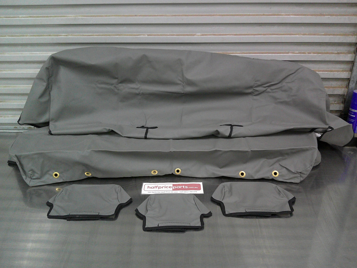 Tuffnut Canvas Rear Bench Seat Cover Suits Toyota Hilux SR/SR5 (Heavy Duty) New Part