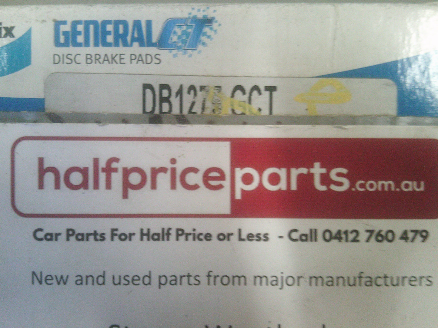 Bendix Front Brake Pad Set Suitable For Holden/Jaguar New Part