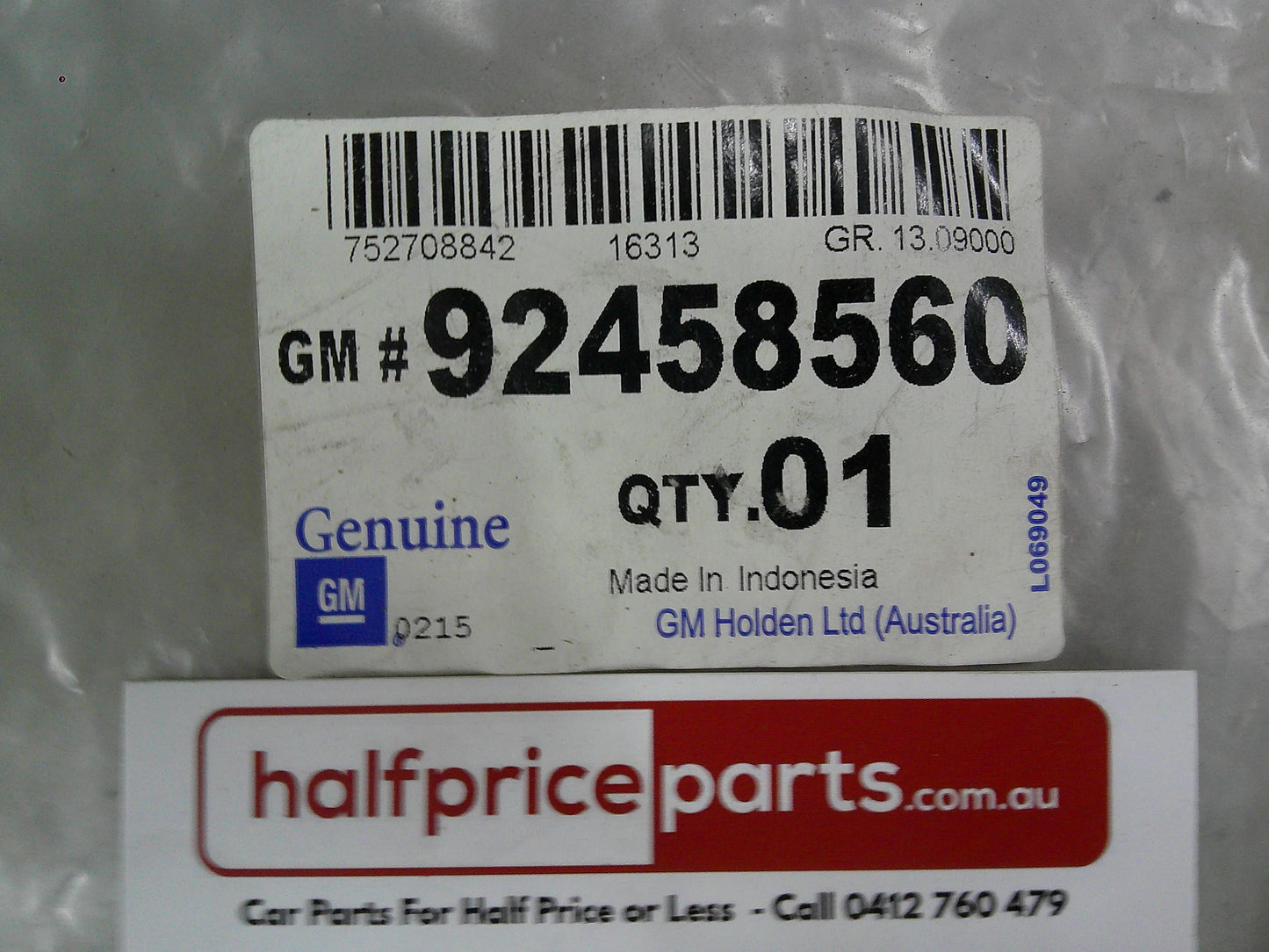 Holden VE Commodore Wagon Genuine Rear Tail Gate Wiring Assembly New Part