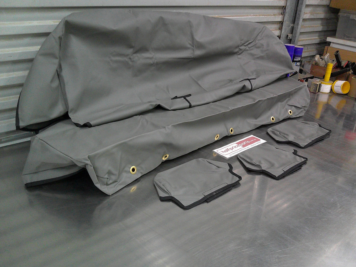 Tuffnut Canvas Rear Bench Seat Cover Suits Toyota Hilux SR/SR5 (Heavy Duty) New Part
