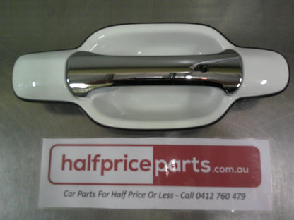 Holden RC Colorado Genuine Left Hand Rear Door Handle (Factory White) New Part