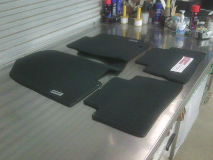 Hyundai Kona OS Genuine Tailored Floor Mats - Yellow Stitching - New