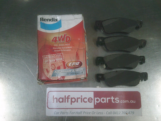 Bendix Rear Brake Pad Set Suits Holden Jackaroo/Isuzu MU New Part