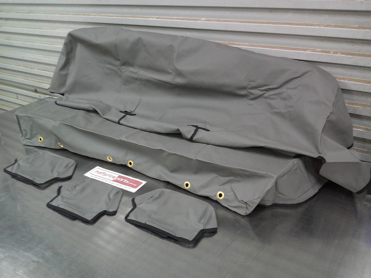 Tuffnut Canvas Rear Bench Seat Cover Suits Toyota Hilux SR/SR5 (Heavy Duty) New Part