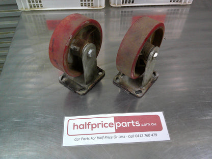 6" Castor Wheels - Part  - Used Part