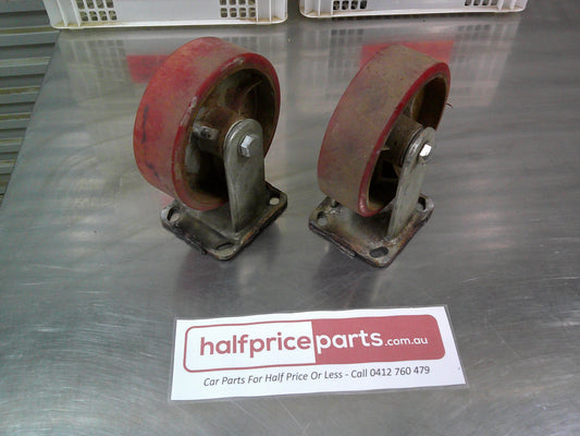 6" Castor Wheels - Part  - Used Part