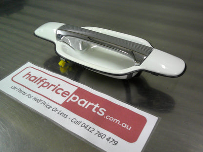 Holden RC Colorado Genuine Left Hand Rear Door Handle (Factory White) New Part