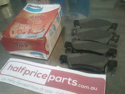 Bendix Rear Brake Pad Set Suits Holden Jackaroo/Isuzu MU New Part