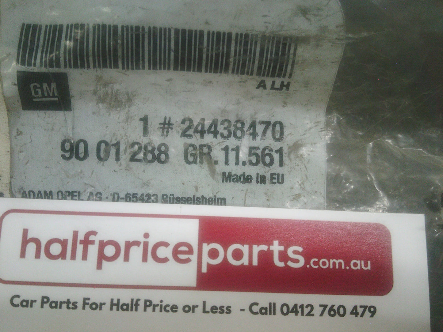 Holden Barina Genuine Left Hand Front Seat Rail Repair Kit New Part