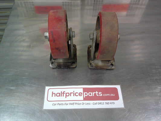 6" Castor Wheels - Part  - Used Part