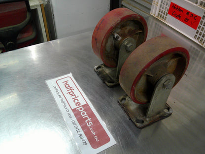 6" Castor Wheels - Part  - Used Part