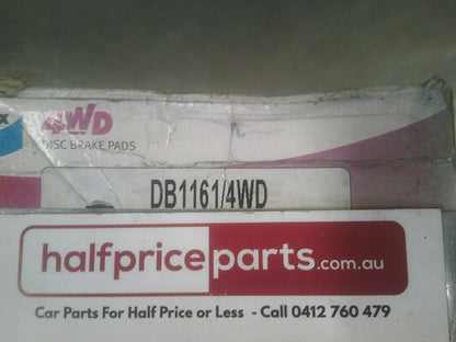 Bendix Rear Brake Pad Set Suits Holden Jackaroo/Isuzu MU New Part