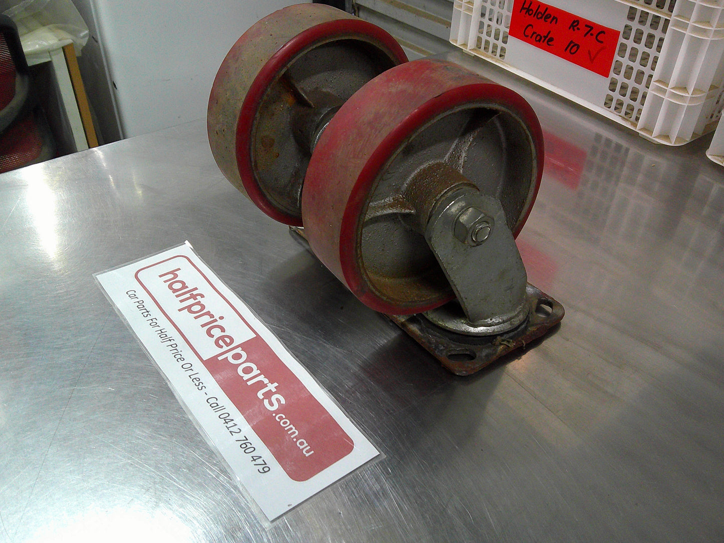 6" Swivel Castor Wheels - Used Part