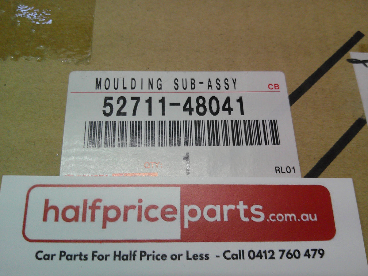 Toyota Kluger Genuine Front Bumper Moulding Chrome New Part