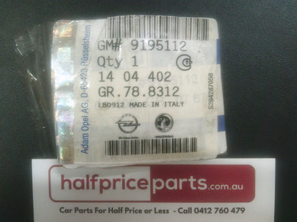 Holden Astra G Coupe Genuine Left Hand Rear Bumper Reinforcement New Part