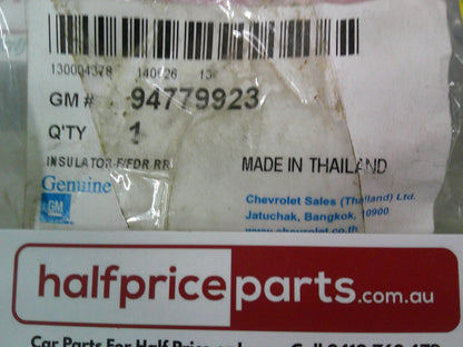 Holden RG/RG7 Colorado 2WD/4WD Genuine Right Hand Front Inner Guard Insulator New Part