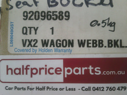 Holden VY/VZ Adventra Commodore Genuine Rear Middle Seat Buckle New Part