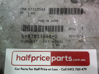 Isuzu NPR Genuine Front Wheel Cup Set New Part