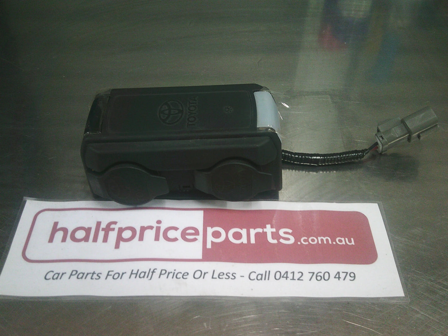 Toyota Hilux SR/Workmate D/C Or E/C Genuine Auxiliary Twin Power Socket 12 Volt (Socket ONLY)  New Part