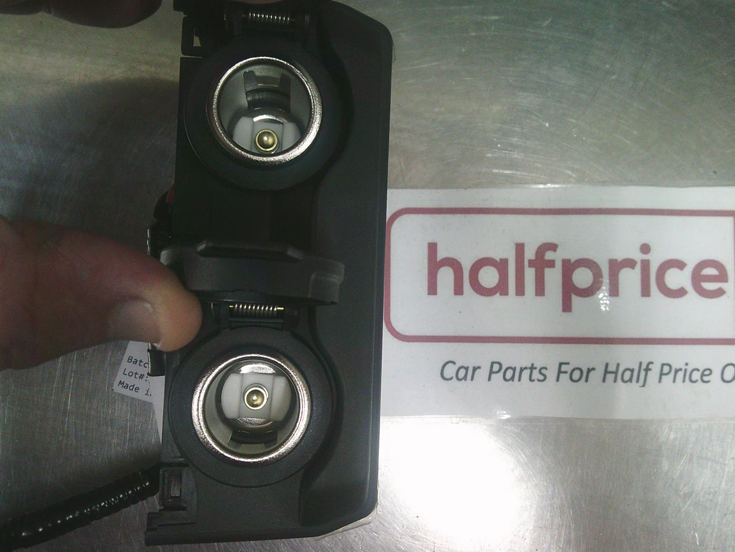 Toyota Hilux SR/Workmate D/C Or E/C Genuine Auxiliary Twin Power Socket 12 Volt (Socket ONLY)  New Part