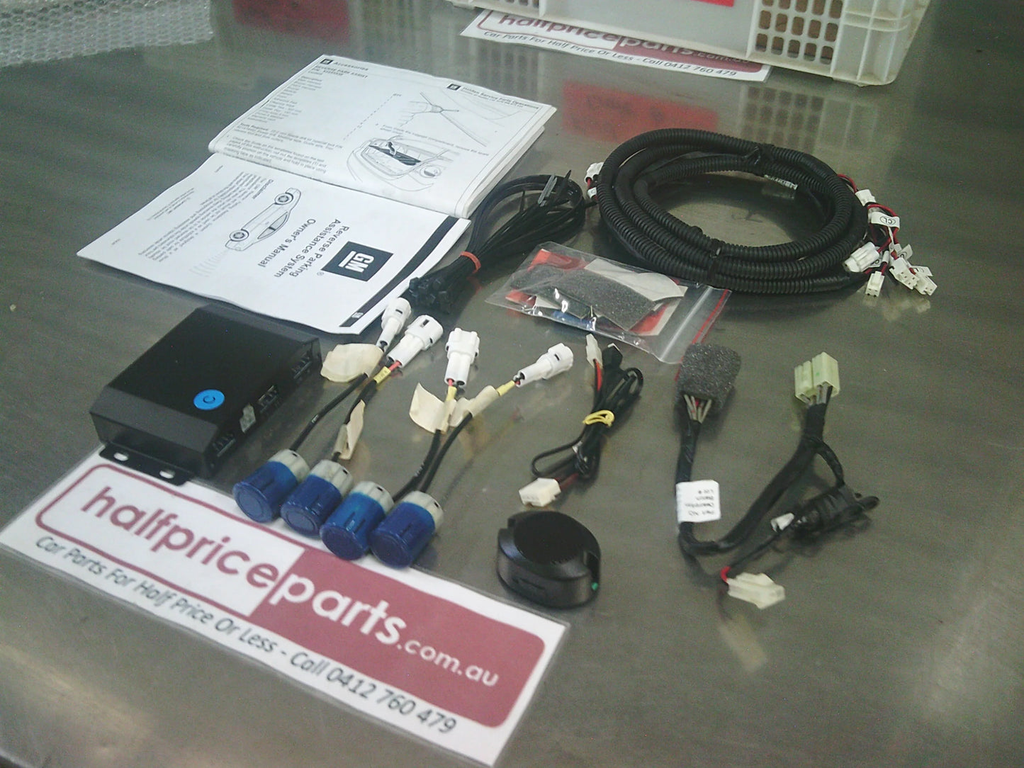 Holden JH Cruze Genuine 4 Head Rear Park Assist Kit (Blue Metallic) New Part
