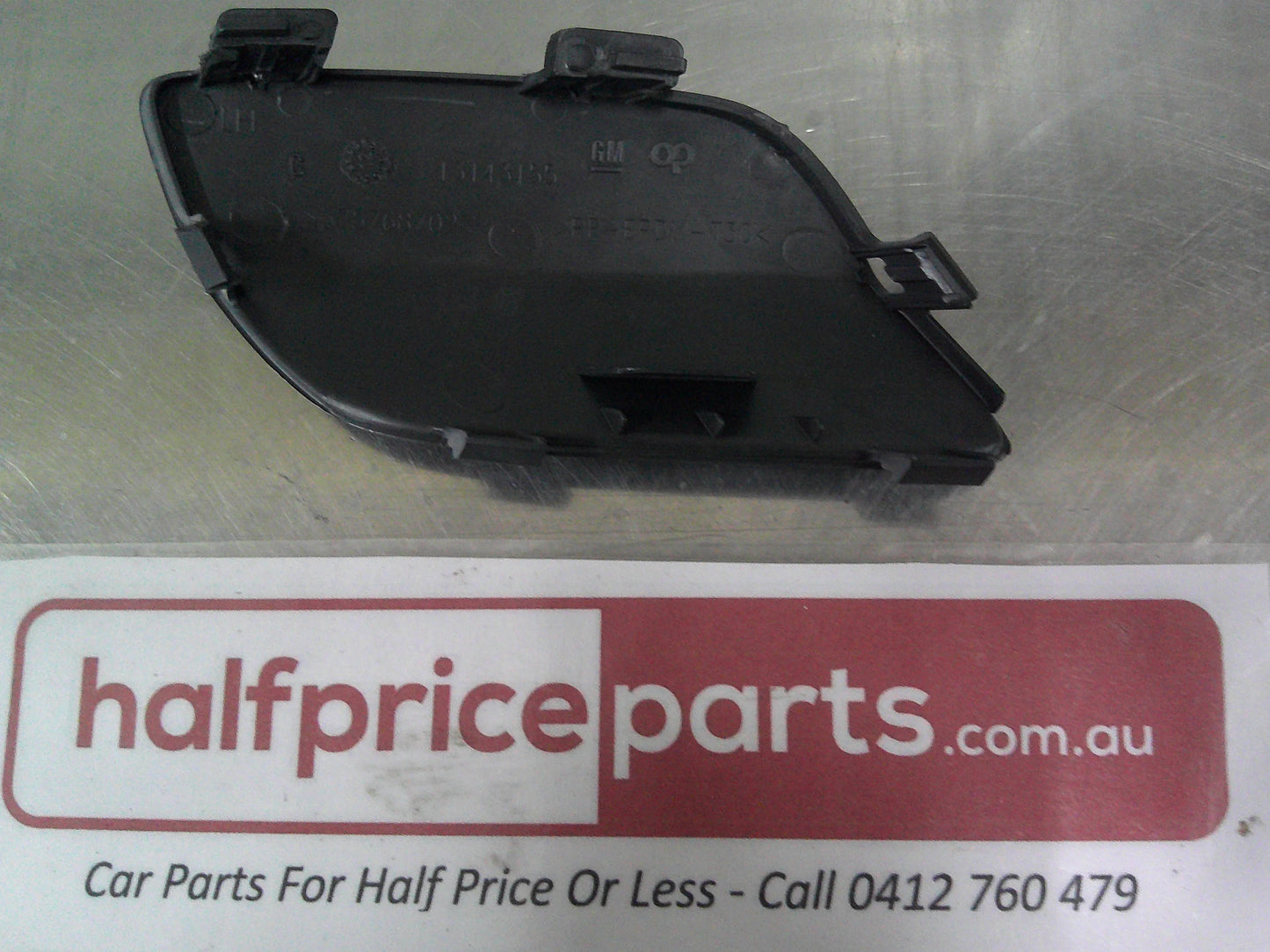 Holden Astra H Genuine Dark Grey Left Hand Front Bumper Headlight Washer Jet Lid New Part