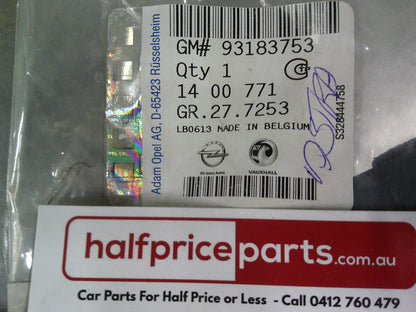 Holden Astra H Genuine Dark Grey Left Hand Front Bumper Headlight Washer Jet Lid New Part