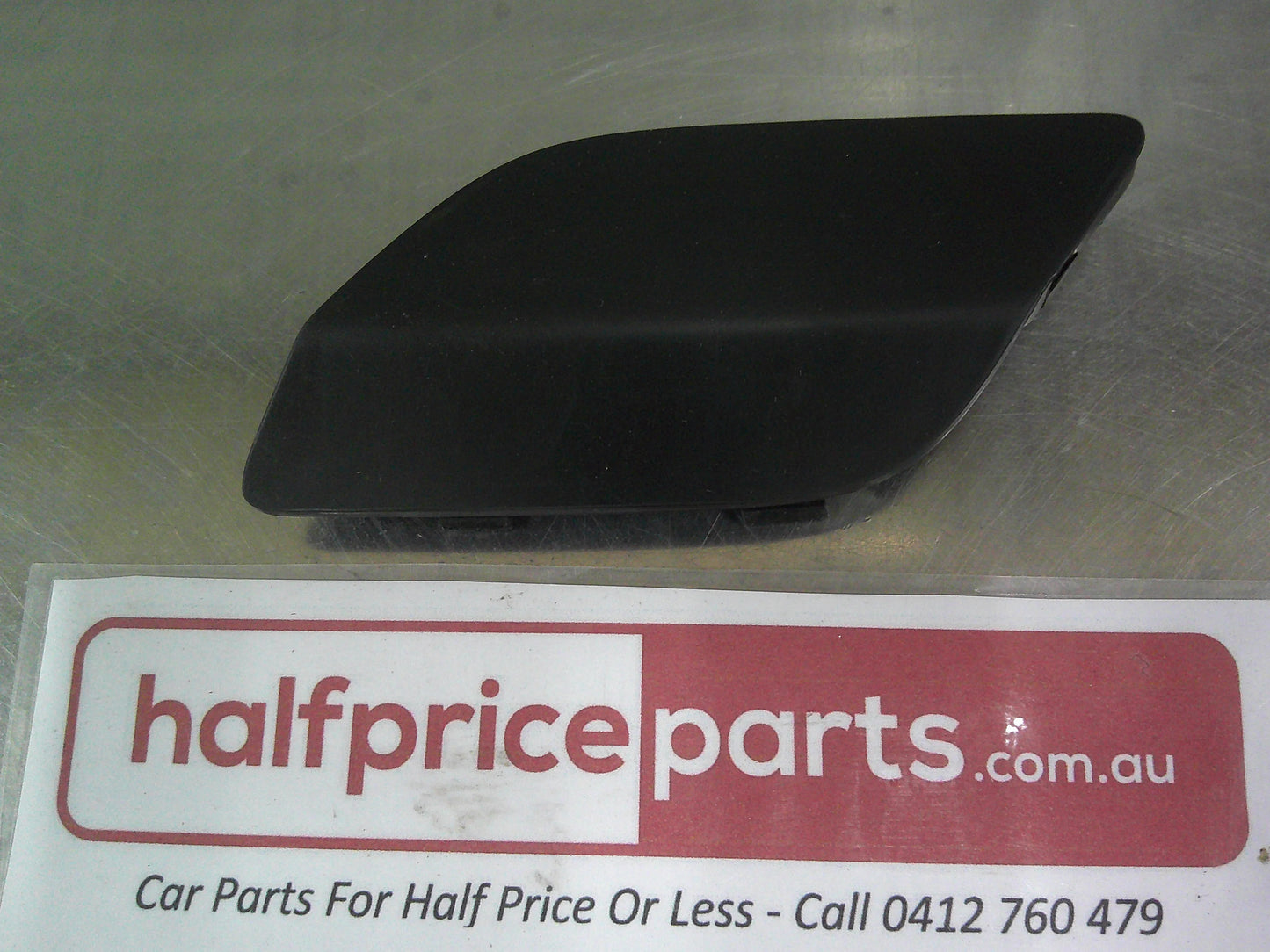 Holden Astra H Genuine Black Left Hand Front Bumper Headlight Washer Jet Lid New Part
