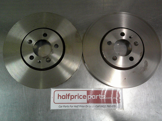 VW Beetle/Bora/Golf/Polo Genuine Front Standard Vented Disc Brake Rotors (Sold As Pair Only) New Part