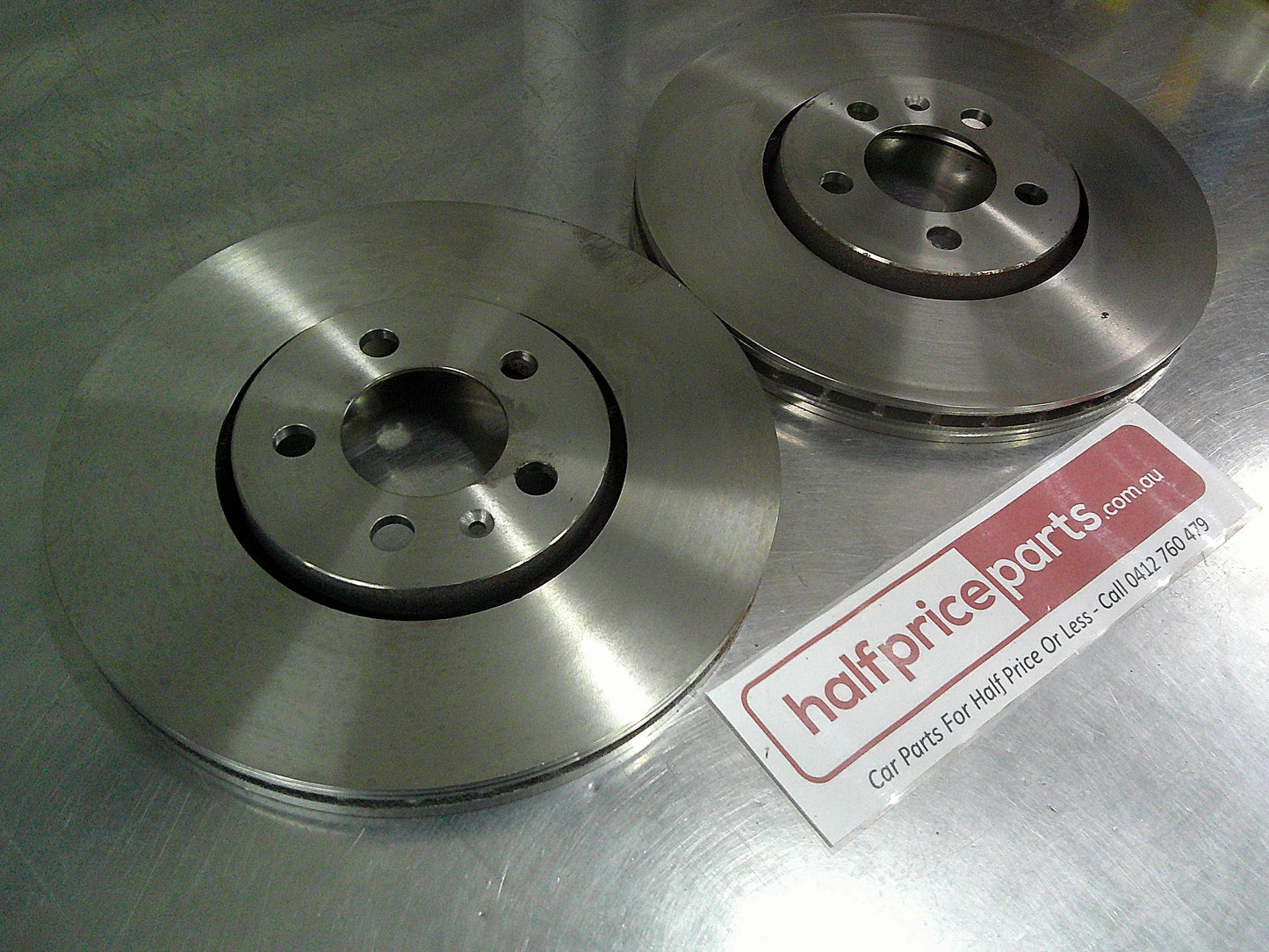 VW Beetle/Bora/Golf/Polo Genuine Front Standard Vented Disc Brake Rotors (Sold As Pair Only) New Part