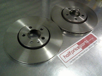 VW Beetle/Bora/Golf/Polo Genuine Front Standard Vented Disc Brake Rotors (Sold As Pair Only) New Part