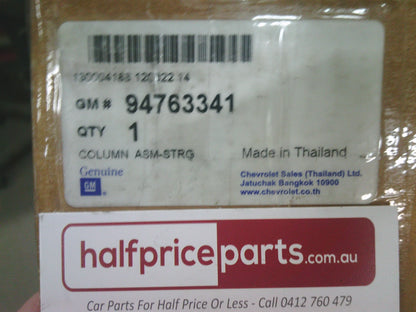 Holden RG Colorado/Trail Blazer/Colorado 7 Genuine Steering Column New Part