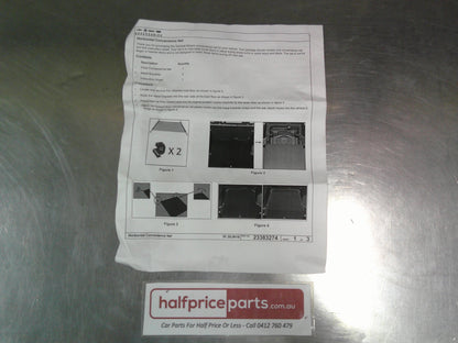 Holden Equinox Genuine Rear Floor Mounted Cargo Net New Part