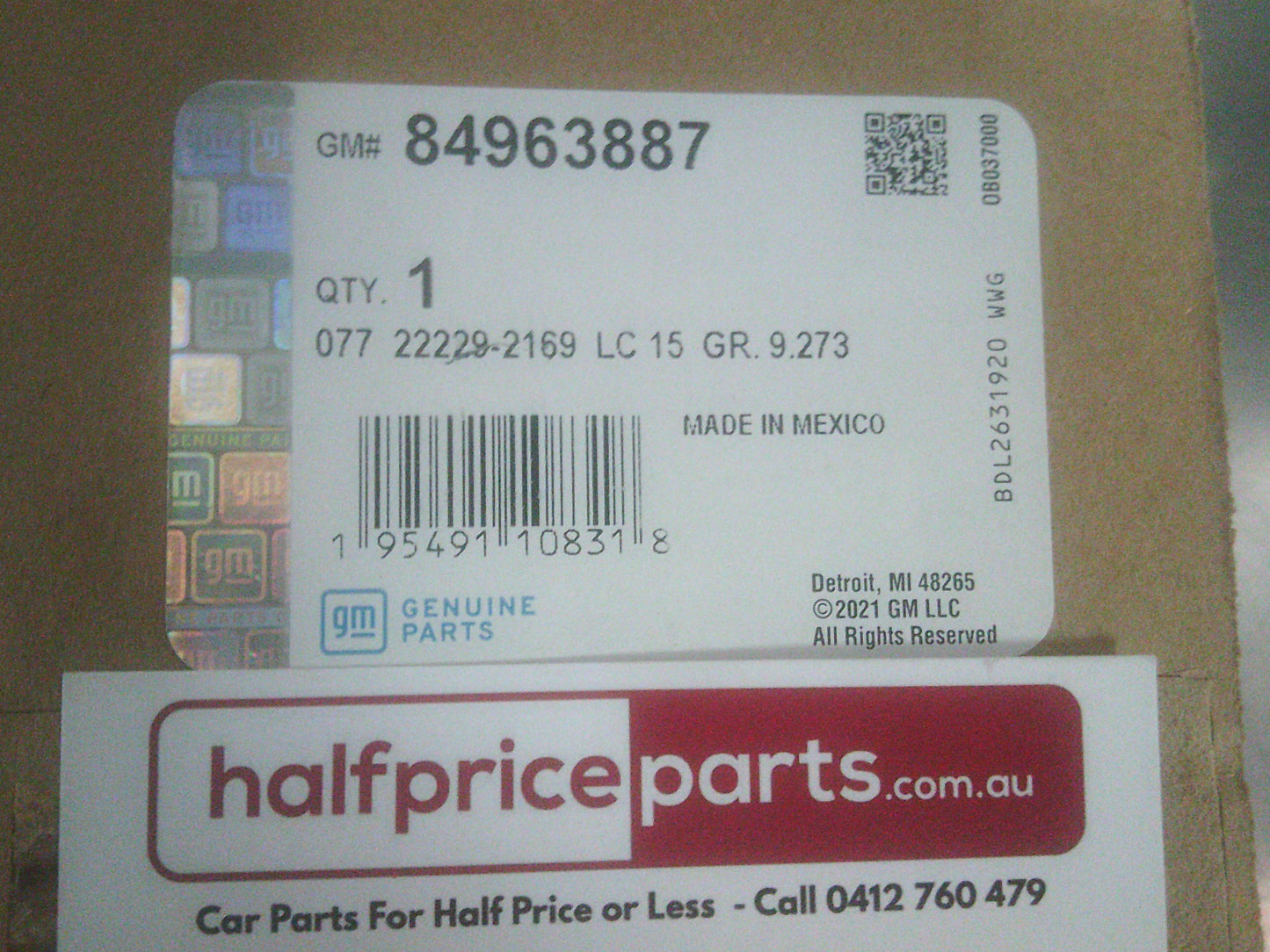 Chevrolet 2500 Silverado Genuine Dash Control Unit New Part