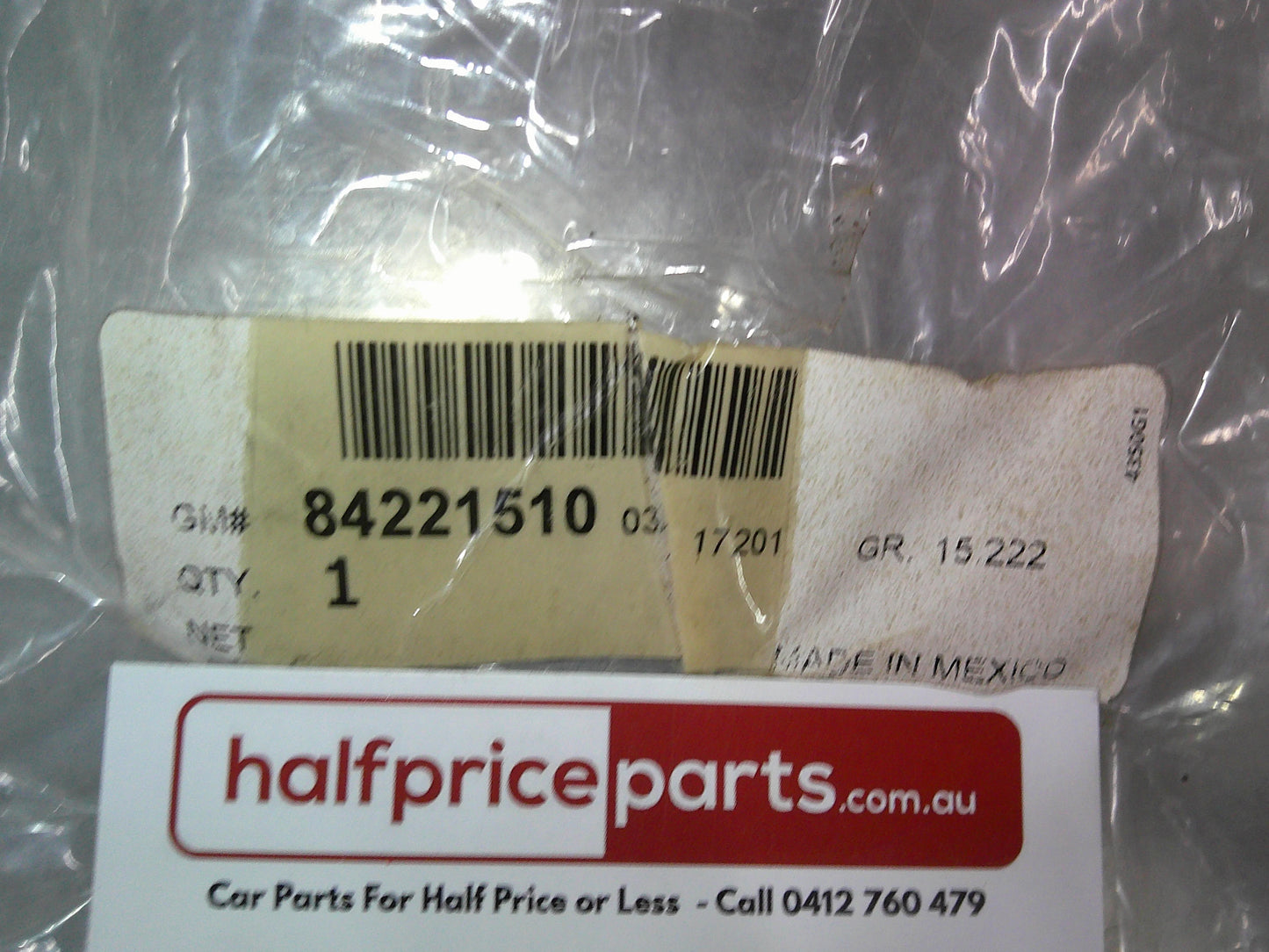 Holden Equinox Genuine Rear Floor Mounted Cargo Net New Part