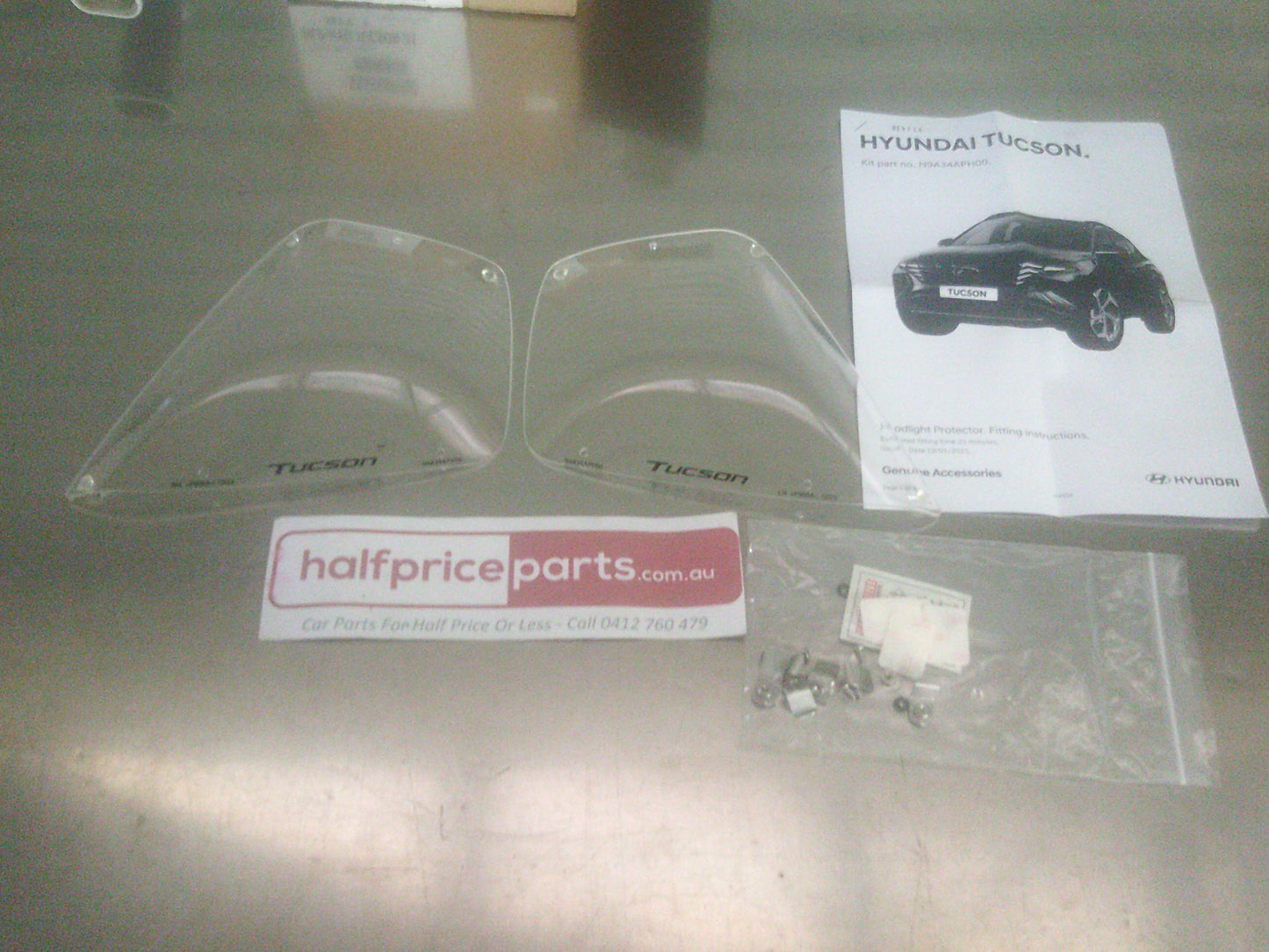 Hyundai Tucson Genuine Headlight Protectors New Part