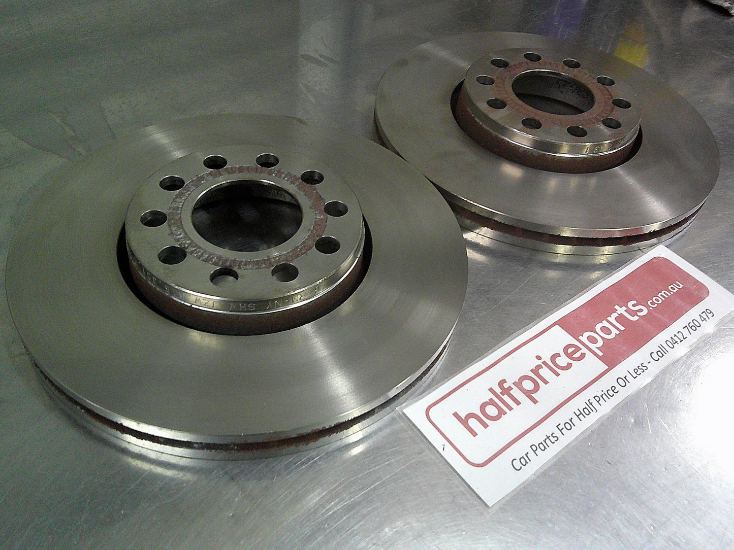 VW Passat/Skoda Superb Genuine Front Disc Brake Rotors Standard (Sold As Pair Only) New Part