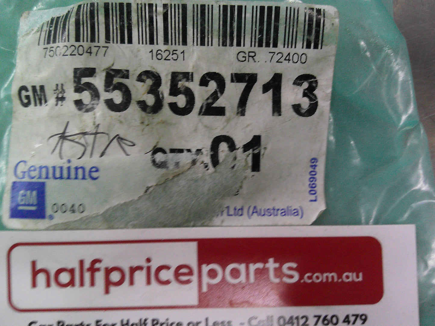 Holden TS Astra Genuine Timing Pully (Exhaust Side) New Part